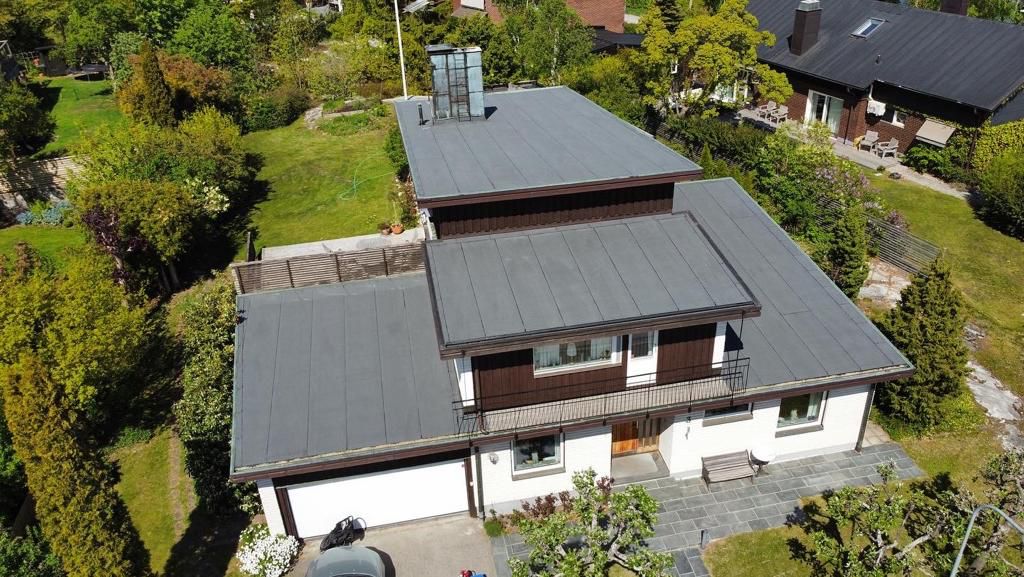 Papptak i Lidingö – referensprojekt, Nytt Tak i Sthlm