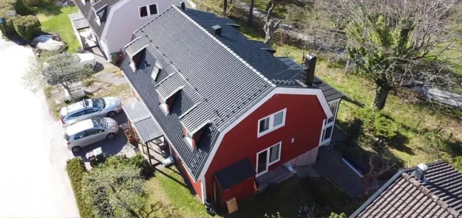 Betongpannor i Stocksund – referensprojekt, Nytt Tak i Sthlm